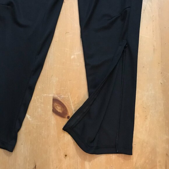 Adidas Climacool Men’s Pants – Half Stripe- Black‑on‑Black, Ankle Zip - Size M - Picture 7 of 9